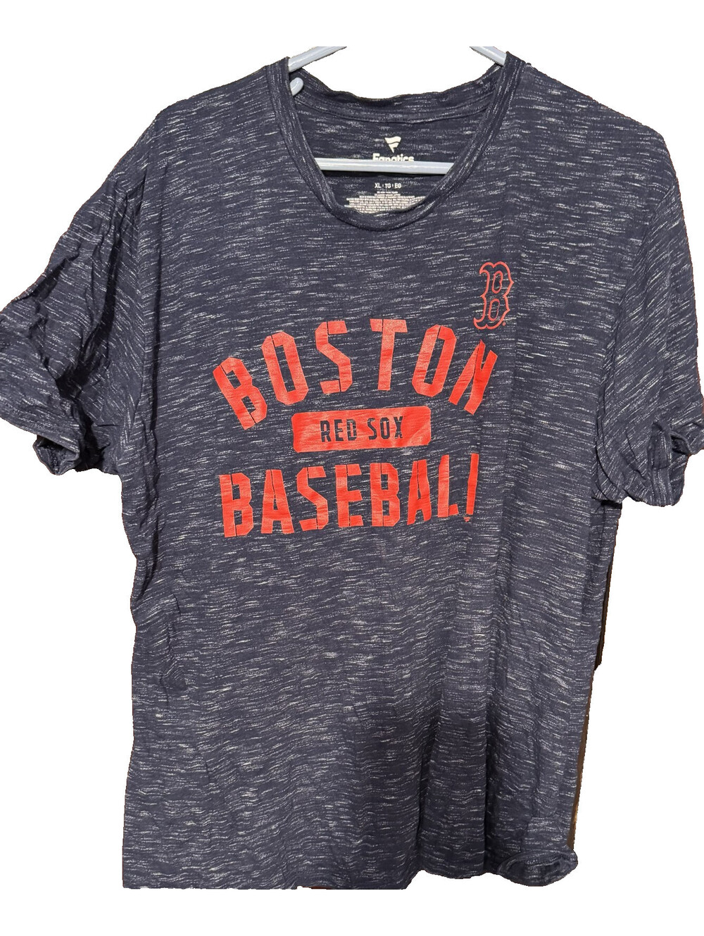 Boston Red Sox Fanatics Short Sleeve Tee Men's XL Blue MLB